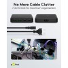 100 W USB-C PD GaN -moniporttipöytälaturi, musta