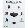 100 W USB-C PD GaN -moniporttipöytälaturi, musta
