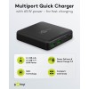 65 W USB-C PD GaN -moniporttipöytälaturi, musta