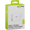100 W USB-C PD GaN -moniporttipikalaturi, valkoinen