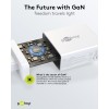 100 W USB-C PD GaN -moniporttipikalaturi, valkoinen