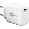 25 W USB-C PD GaN -pikalaturi, valkoinen