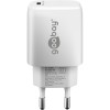 25 W USB-C PD GaN -pikalaturi, valkoinen