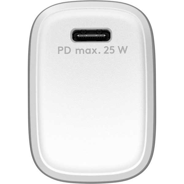 25 W USB-C PD GaN -pikalaturi, valkoinen