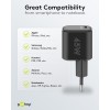 45 W USB-C PD GaN -pikalaturi Nano, musta
