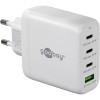 68 W USB-C PD GaN -moniporttipikalaturi, valkoinen