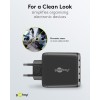 68 W USB-C PD GaN -moniporttipikalaturi, musta