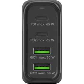 68 W USB-C PD GaN -moniporttipikalaturi, musta