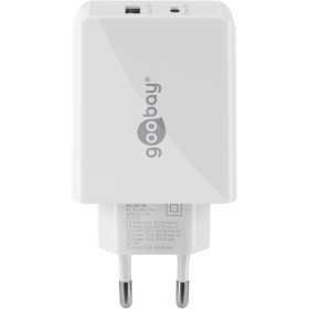 30 W USB-C PD -kaksoispikalaturi, valkoinen