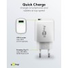 18 W USB-A QC -pikalaturi, valkoinen