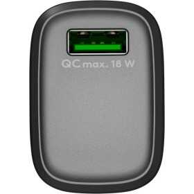 18 W USB-A QC -pikalaturi, musta