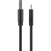 Lightning USB-lataus- ja synkronointikaapeli, 2 m, musta
