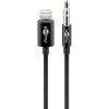 Apple Lightning-ääniliitäntäkaapeli (3,5 mm), 1 m, musta