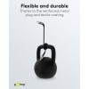 Lightning USB-A -tekstiilikaapeli metalliliittimillä, 1 m