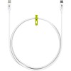 Lightning USB-C -lataus- ja synkronointikaapeli, 0,5 m, valkoinen