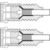 Satelliittiantennikaapeli (135 dB), 4x suojattu
