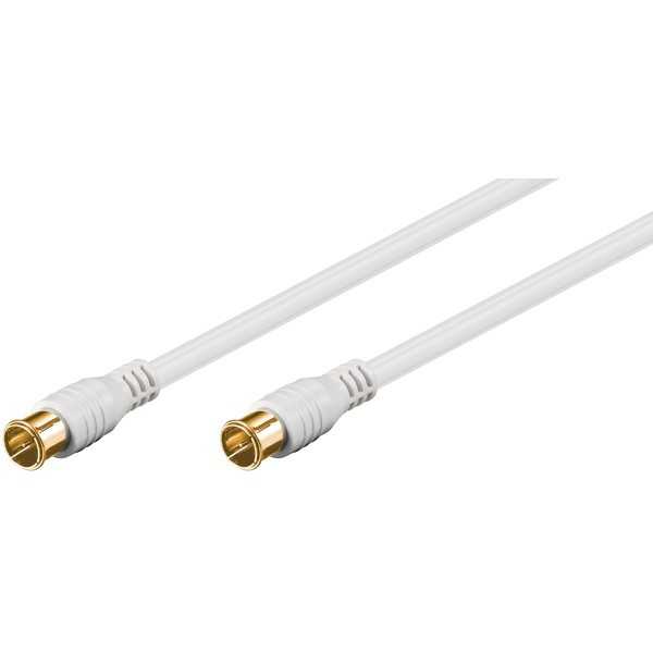 F-Quick SAT-antennikaapeli (80 dB), kaksoissuojattu. (1,5m)