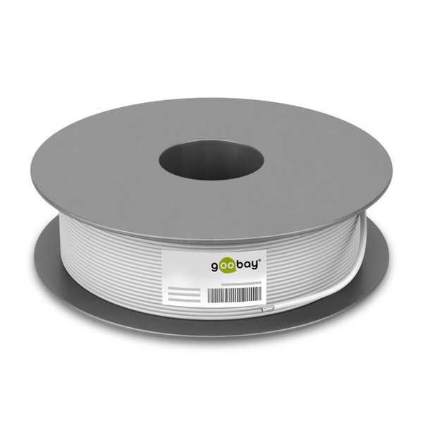 120 dB SAT-koaksiaalikaapeli, 4x suojattu, CCS. (100m)