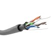 CAT 5e -verkkokaapeli, F/UTP, harmaa. (305m)