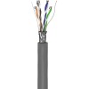 CAT 5e -verkkokaapeli, F/UTP, harmaa. (305m)