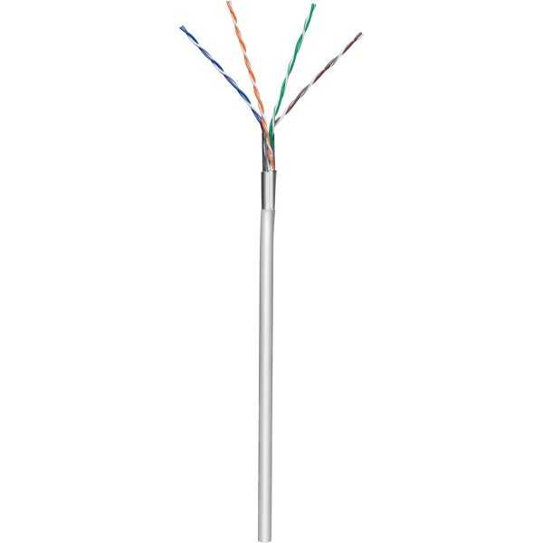 CAT 5e -verkkokaapeli, F/UTP, harmaa. (305m)