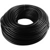 CAT 6 ulkokäyttöön tarkoitettu verkkokaapelisetti, U/UTP, musta. (100m)