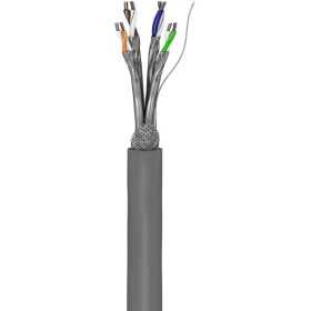 CAT 6 -verkkokaapeli, S/FTP (PiMF), harmaa. (100m)
