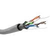 CAT 5e -verkkokaapeli, F/UTP, harmaa. (100m)