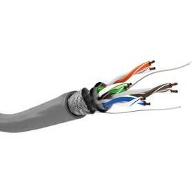 CAT 5e -verkkokaapeli, SF/UTP, harmaa. (100m)
