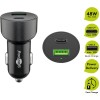 48 W:n virransyöttölaite, kaksois-USB-pikalaturi, USB-C PD