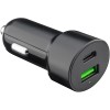 48 W:n virransyöttölaite, kaksois-USB-pikalaturi, USB-C PD