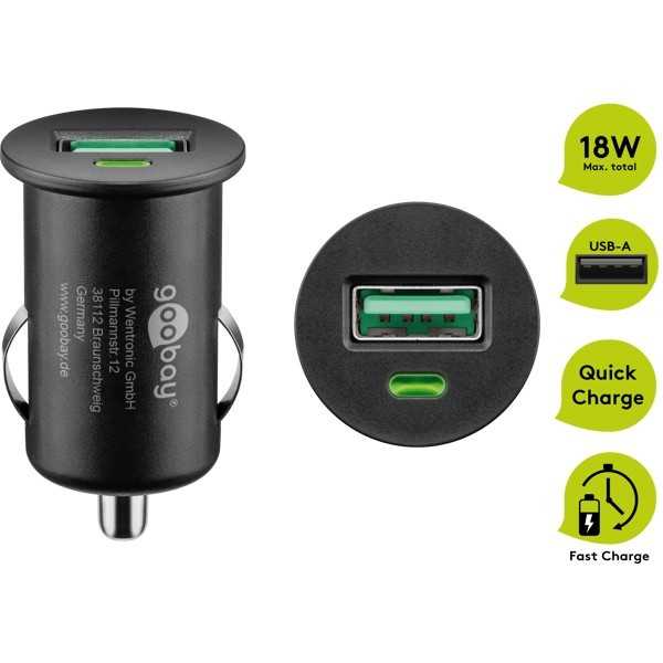 18 W:n pikalataus-USB-auton pikalaturi