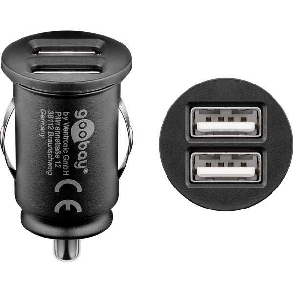 15,5 W:n kaksois-USB-autolaturi