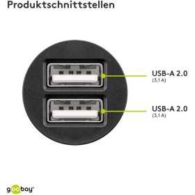 15,5 W:n kaksois-USB-autolaturi