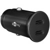 30 W:n virransyöttölaite, kaksois-USB-C-latausliitäntä, PD-autopikalaturi