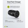 30 W:n virransyöttölaite, kaksois-USB-C-latausliitäntä, PD-autopikalaturi