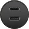 30 W:n virransyöttölaite, kaksois-USB-C-latausliitäntä, PD-autopikalaturi