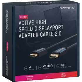 Aktiivinen DisplayPort–HDMI-sovitinkaapeli, 10metriä.