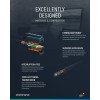 USB-C–HDMI-sovitinkaapeli, 1 metri.