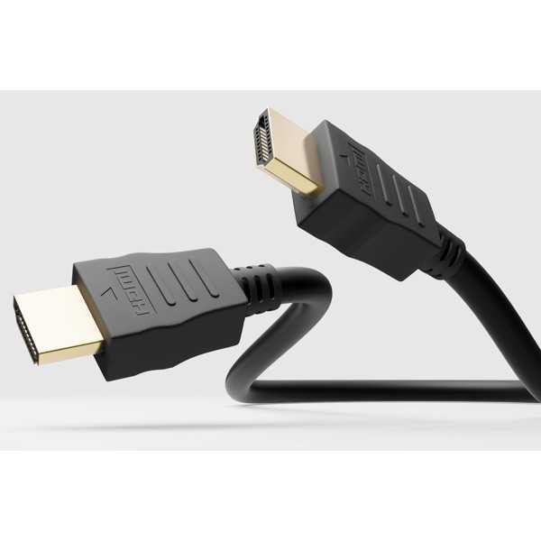 High Speed ​​HDMI -kaapeli Ethernet-yhteydellä, 3metriä.