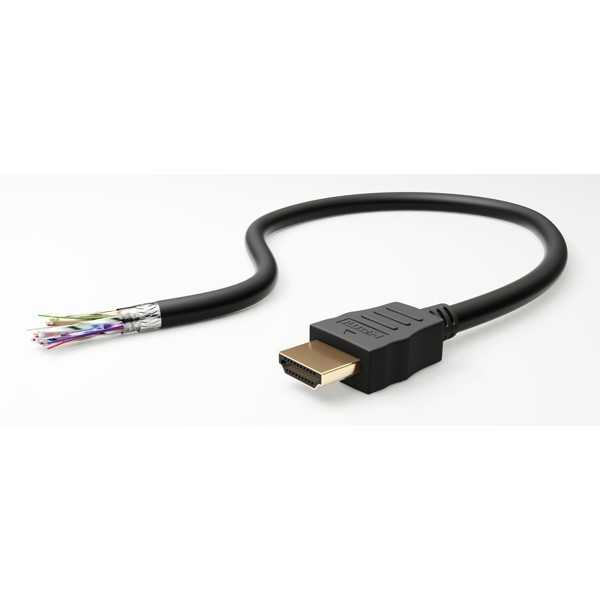 HDMI-nopea kaapeli Ethernet-yhteydellä, 3 metriä.