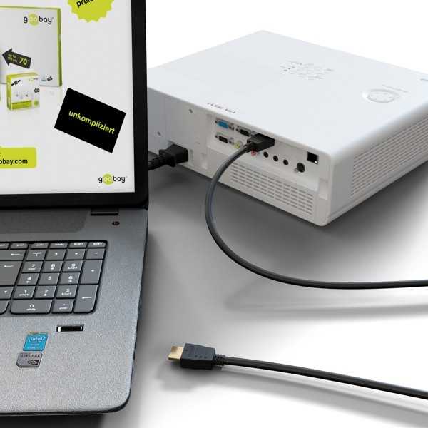HDMI-nopea kaapeli Ethernet-yhteydellä, 5 metriä.