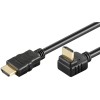 High Speed ​​HDMI -kaapeli 270° Ethernet-liitännällä, 1 metri.