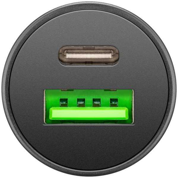 45 W:n Power Delivery -kaksois-USB-auton pikalaturi USB-C PD
