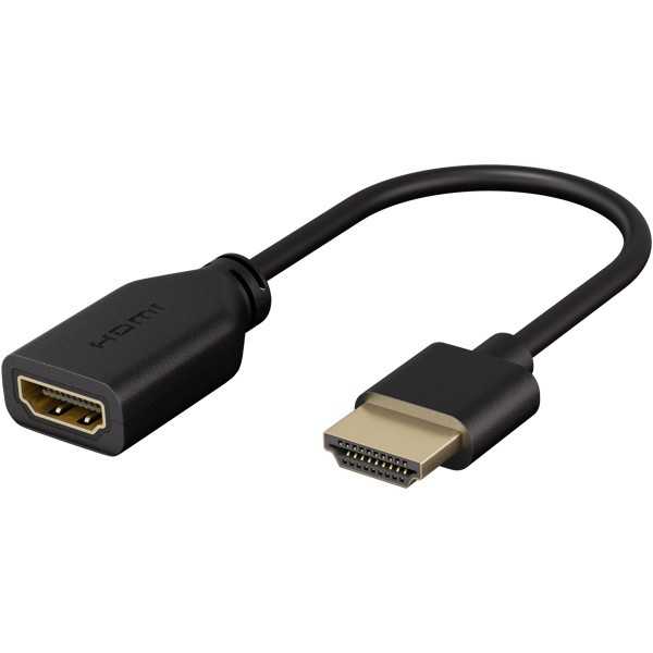 HDMI-joustava sovitin (ohut), 0,1 metriä.