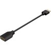 HDMI-joustava sovitin (ohut), 0,1 metriä.