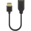 HDMI-joustava sovitin (ohut), 0,1 metriä.