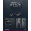 Super nopea HDMI-sovitin, 0,1metriä.