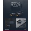 Nopea HDMI-kaapeli, 12.5metriä.