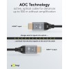Optinen hybridi erittäin nopea HDMI-kaapeli (AOC), 30 metriä.